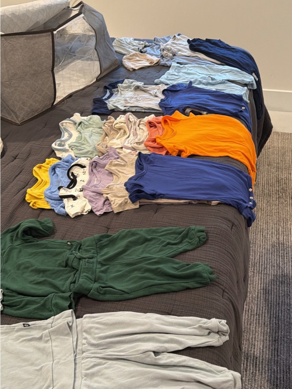 Assorted Baby Onesies & Rompers - Multi Color Pack